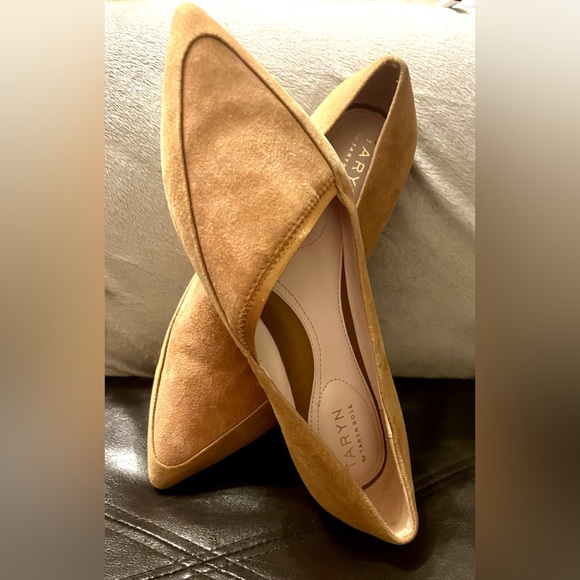Taryn Rose Flats, Size 7.5. Light Brown, bronze metallic NWOT - Picture 5 of 7